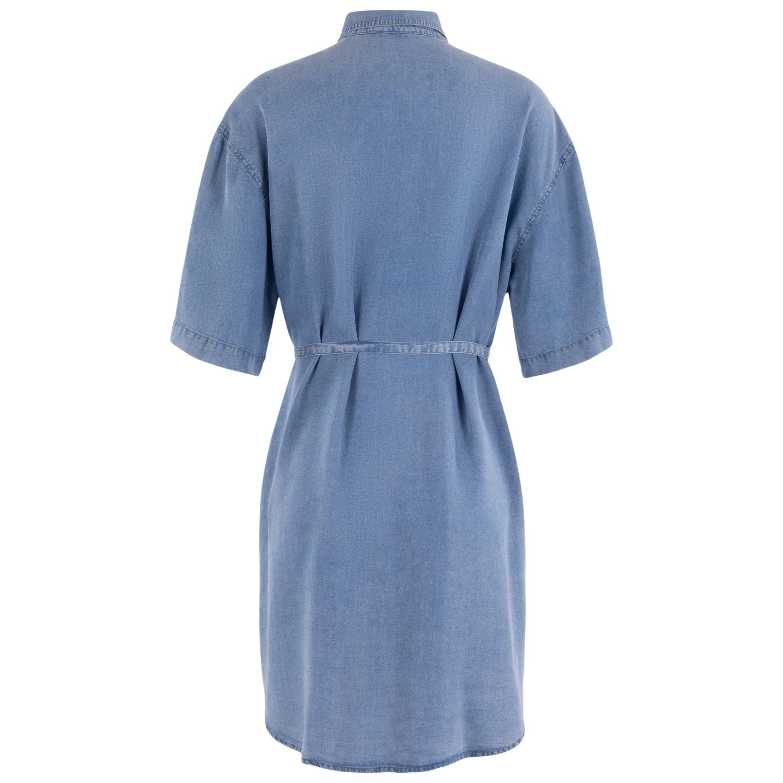 Light Denim Solid denim jurk Snowey - Capuchon Fashion