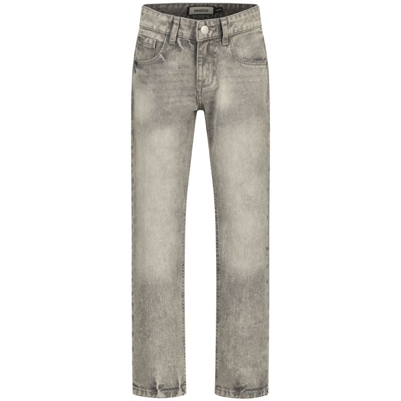 Light Grey Stone straight fit jeans Denver - Capuchon Fashion