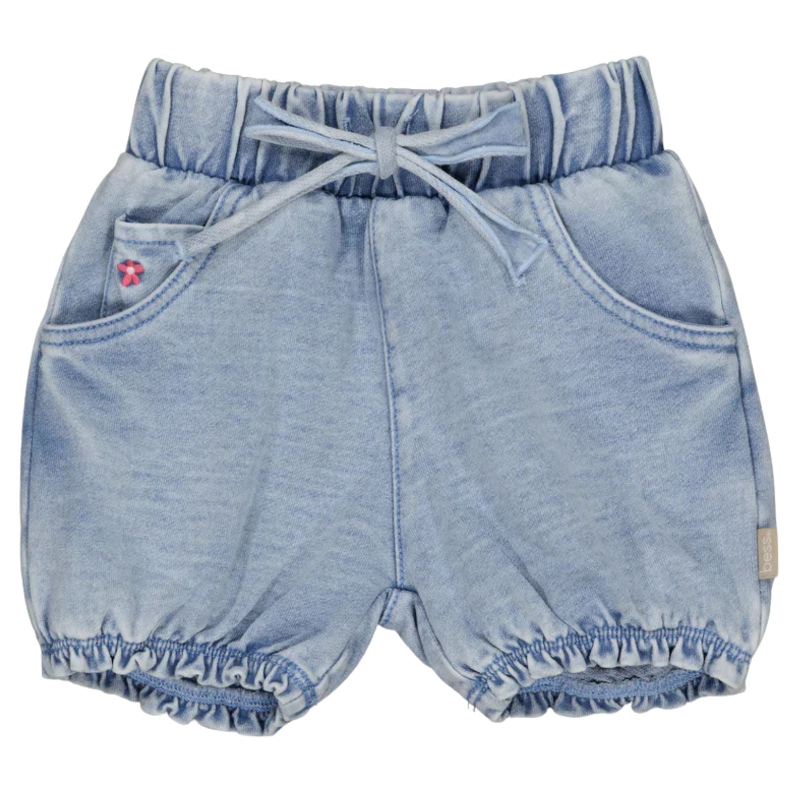 Light Wash bloomer short Jog Denim 261118 - Capuchon Fashion