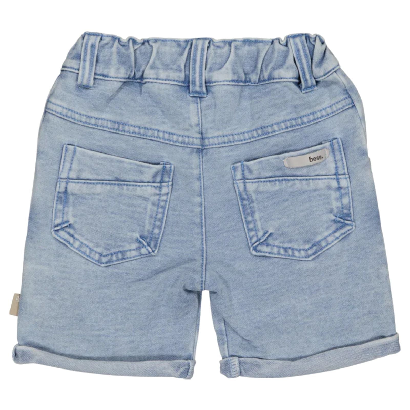 Light Wash short Jog Denim 261084 - Capuchon Fashion