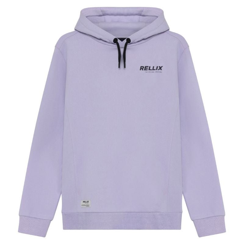 Lila effen hoodie Rellix 940387 - Capuchon Fashion