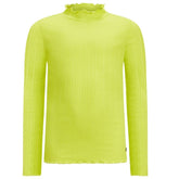 Lime top Yanou - Capuchon Fashion