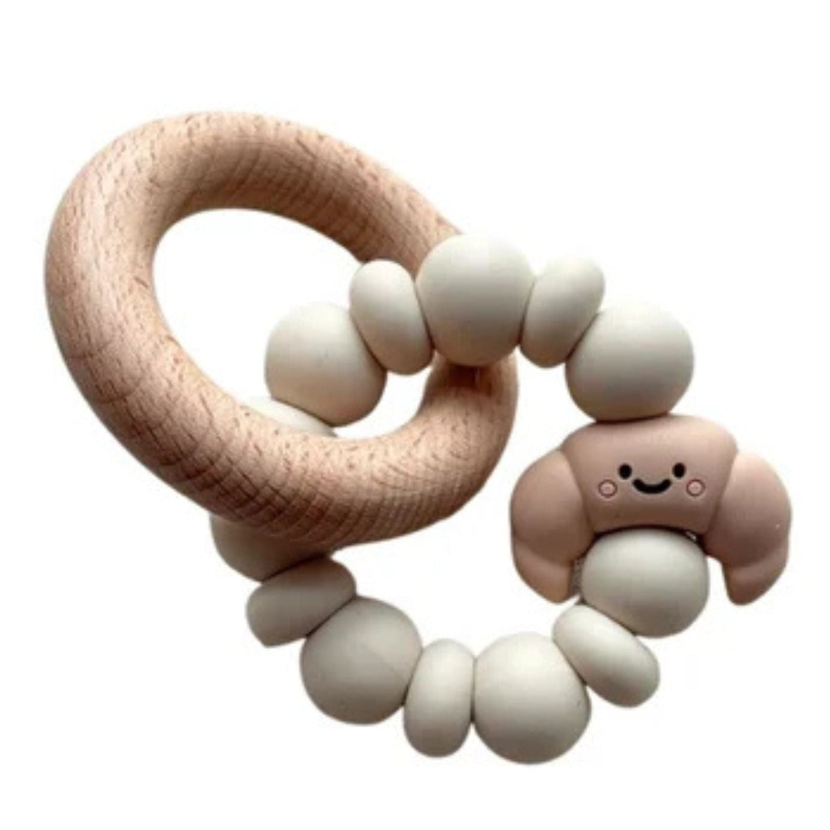Linnen teether chewie Croissant - Capuchon Fashion