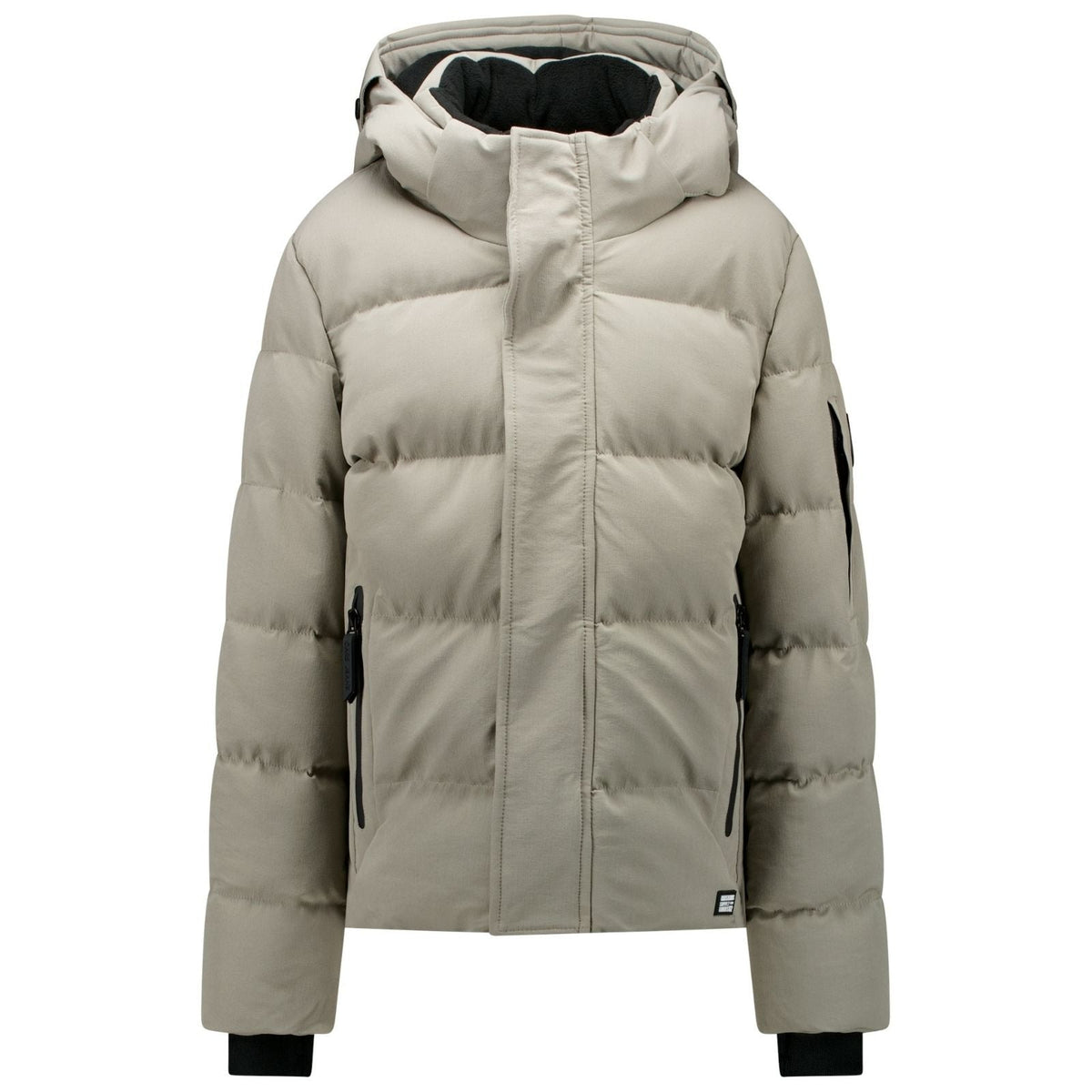 Manhattan beige winter jacket Jaxham - Capuchon Fashion