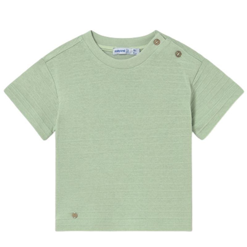 Matchagroen korte mouw t-shirt 1003 - Capuchon Fashion