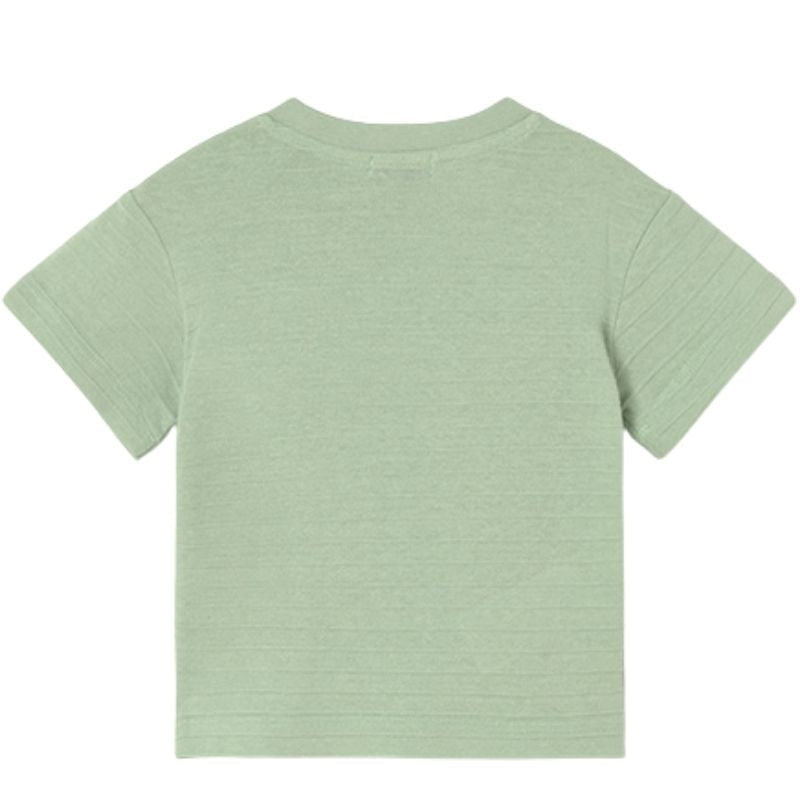 Matchagroen korte mouw t-shirt 1003 - Capuchon Fashion