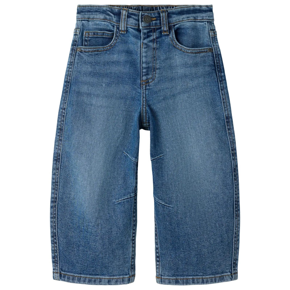 Medium Blue Denim barrel jeans Ben - Capuchon Fashion