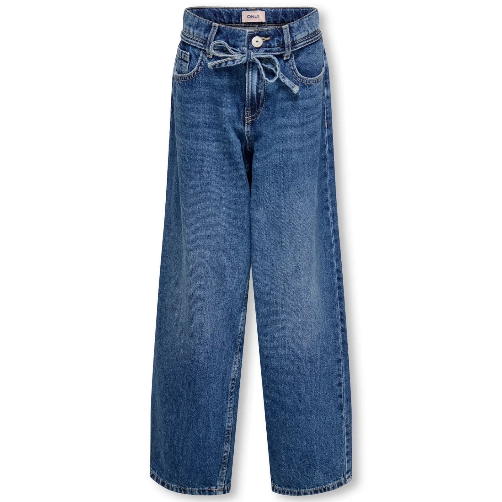 Medium Blue Denim straight fit jeans Gianna - Capuchon Fashion