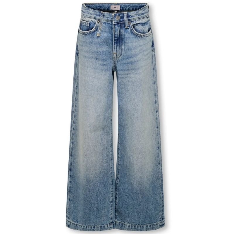 Medium Blue Denim wide jeans Broome - Capuchon Fashion