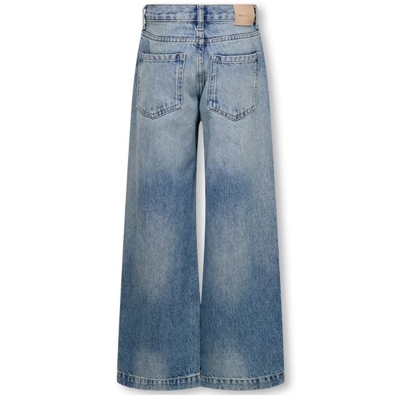 Medium Blue Denim wide jeans Broome - Capuchon Fashion