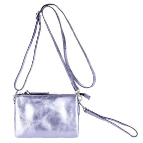 Metallic Purple bag Como - Capuchon Fashion