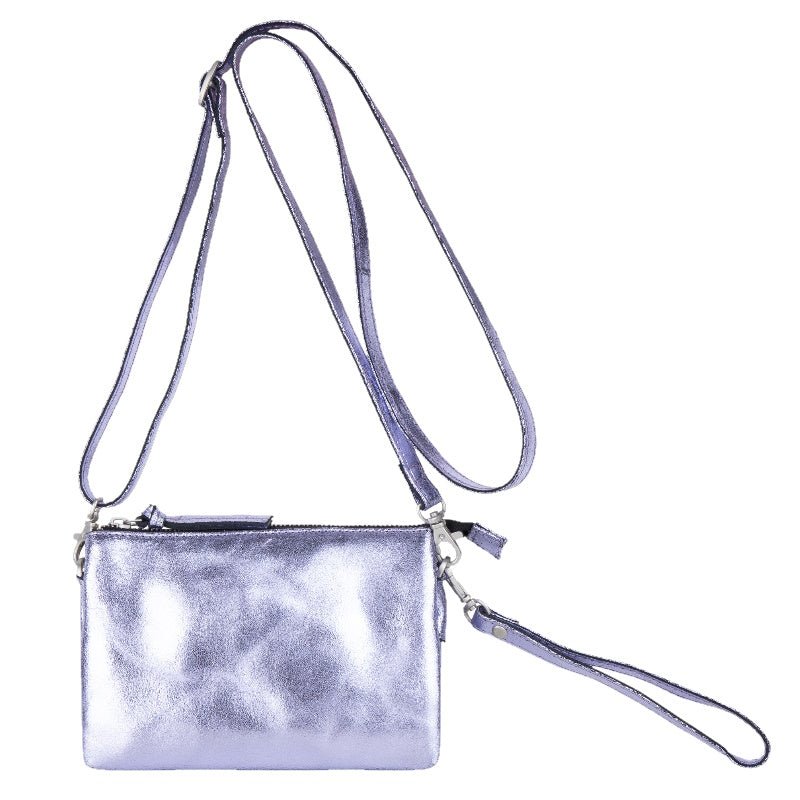 Metallic Purple bag Como - Capuchon Fashion