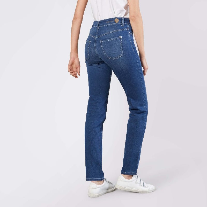 Mid Blue Authentic Wash jeans Dream - Capuchon Fashion