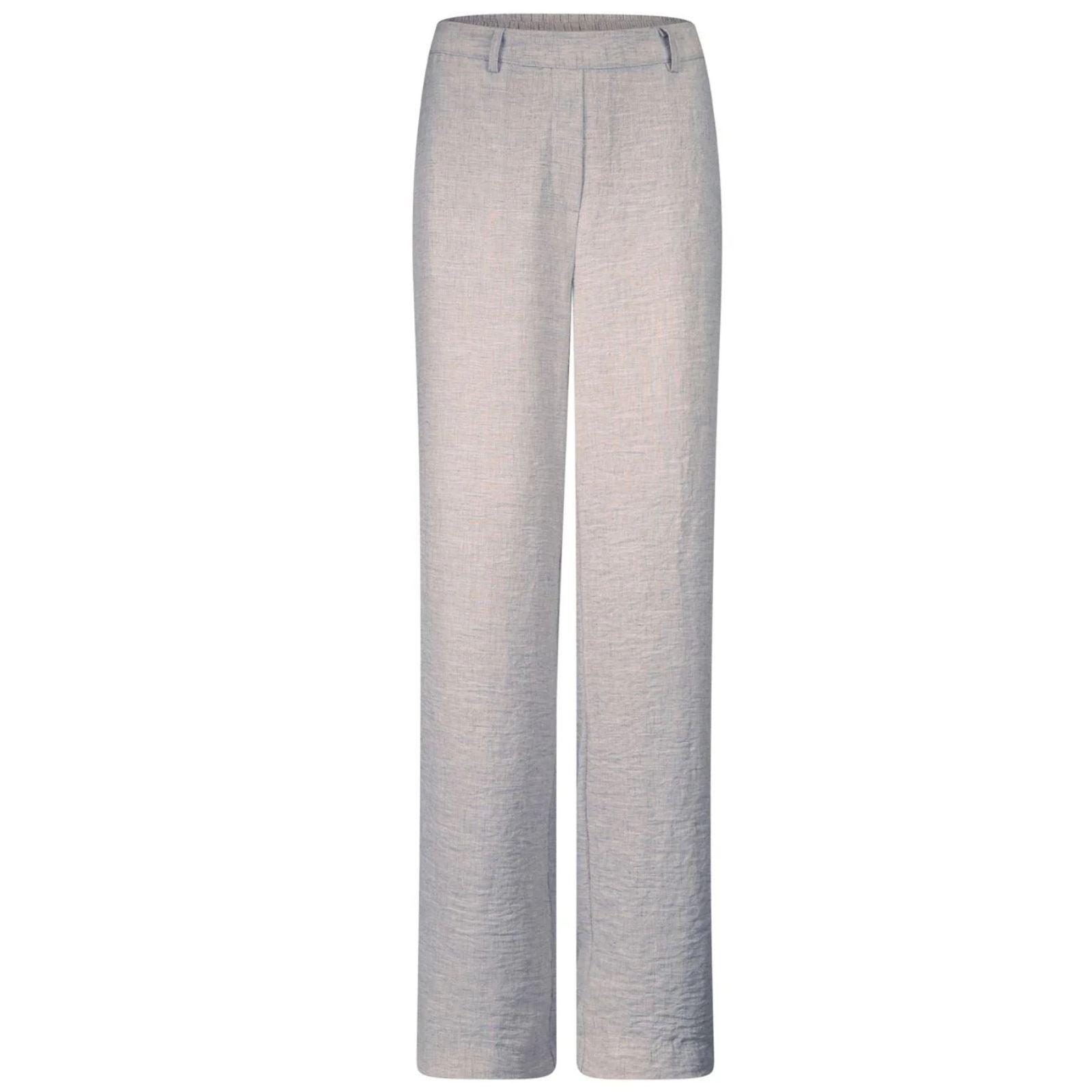 Mineral Grey elastic waist pantalon 613193 - Capuchon Fashion