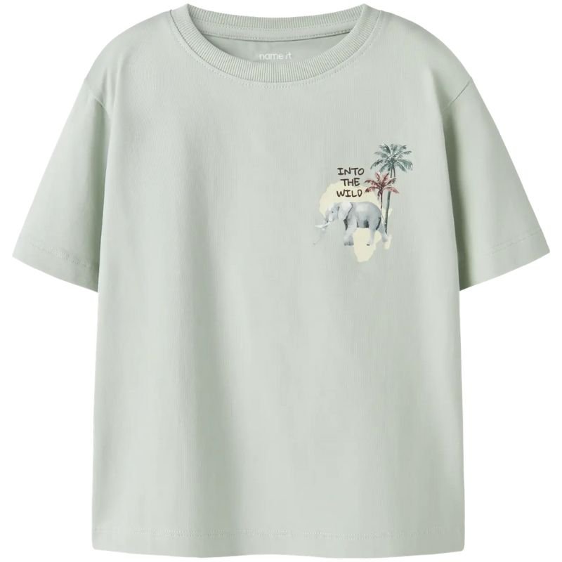Mintgroen regular fit t-shirt Hugo - Capuchon Fashion
