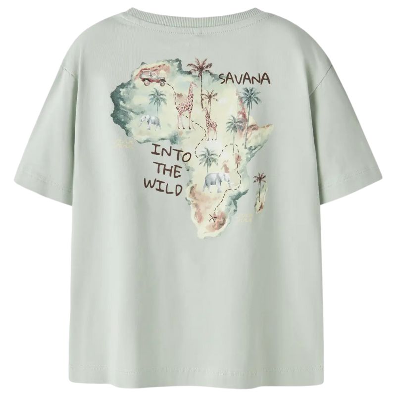 Mintgroen regular fit t-shirt Hugo - Capuchon Fashion