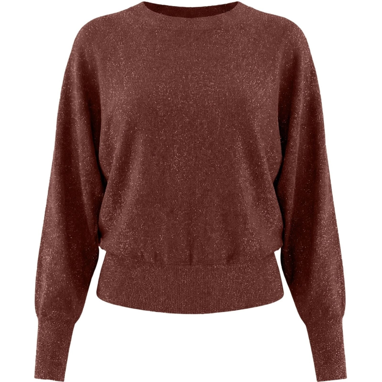Andorra Metallic metallic batsleeve pullover Dana