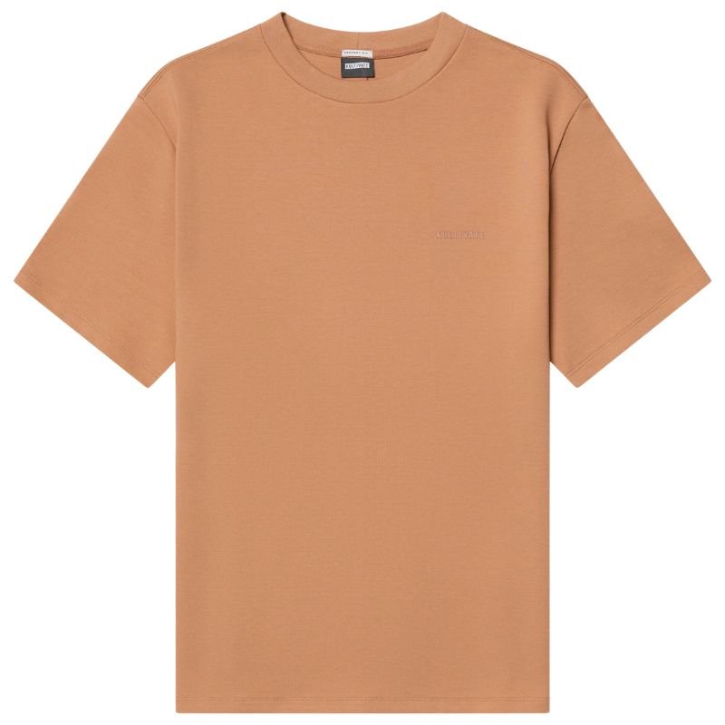 Mocha bruin t-shirt Luxury Comfy - Capuchon Fashion