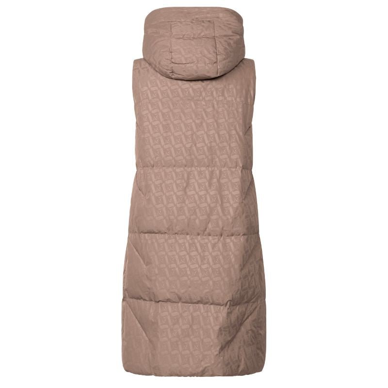 Mocha bruine bodywarmer Marleen - Capuchon Fashion