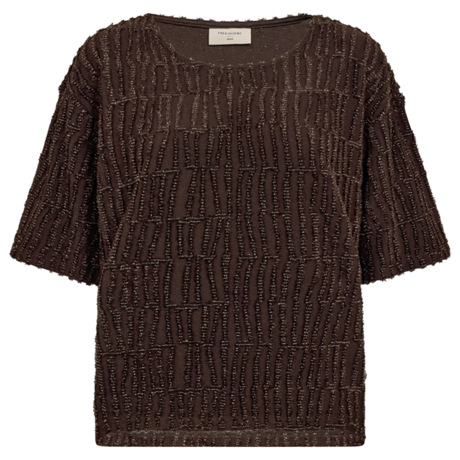 Mole fringe effect blouse Marisol - Capuchon Fashion
