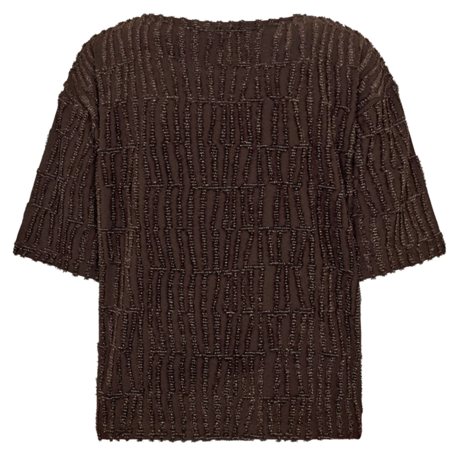 Mole fringe effect blouse Marisol - Capuchon Fashion