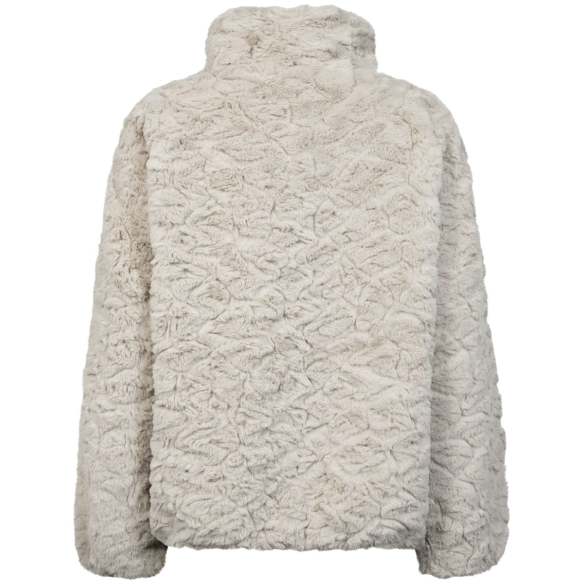 Moonbeam curly fake fur jacket Foby - Capuchon Fashion