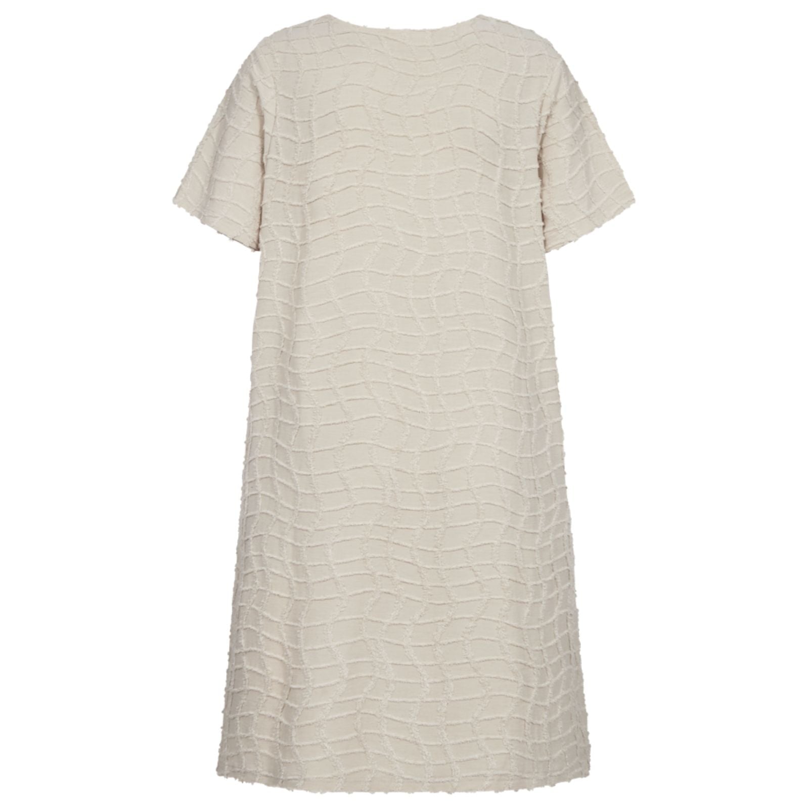 Moonbeam effect jersey jurk Alfi - Capuchon Fashion