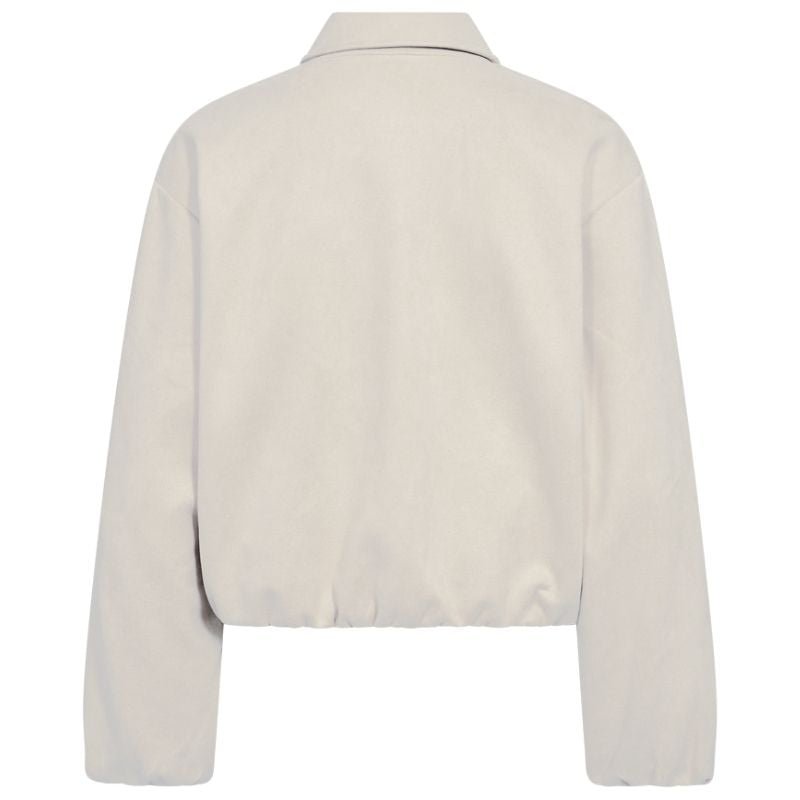 Moonbeam fake suede jacket Duva - Capuchon Fashion