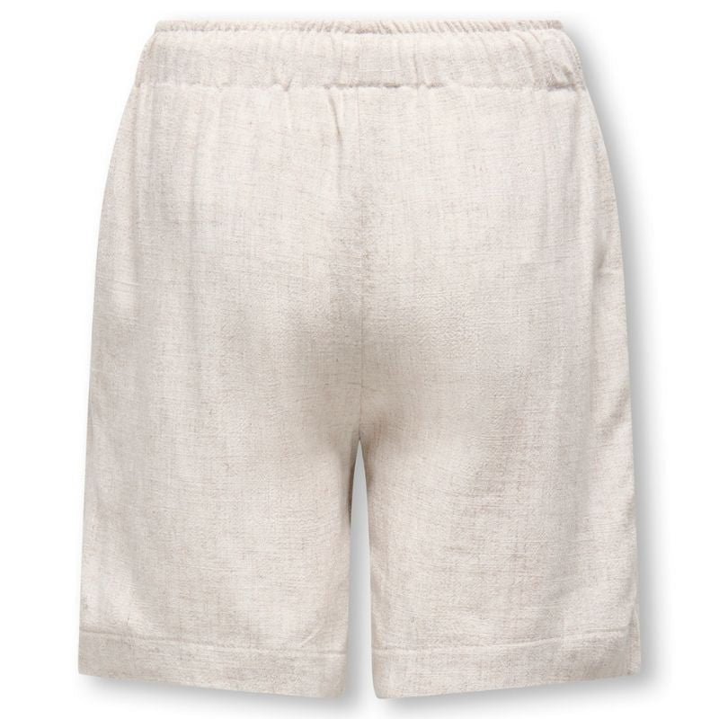 Moonbeam linnen blend short Siesta - Capuchon Fashion