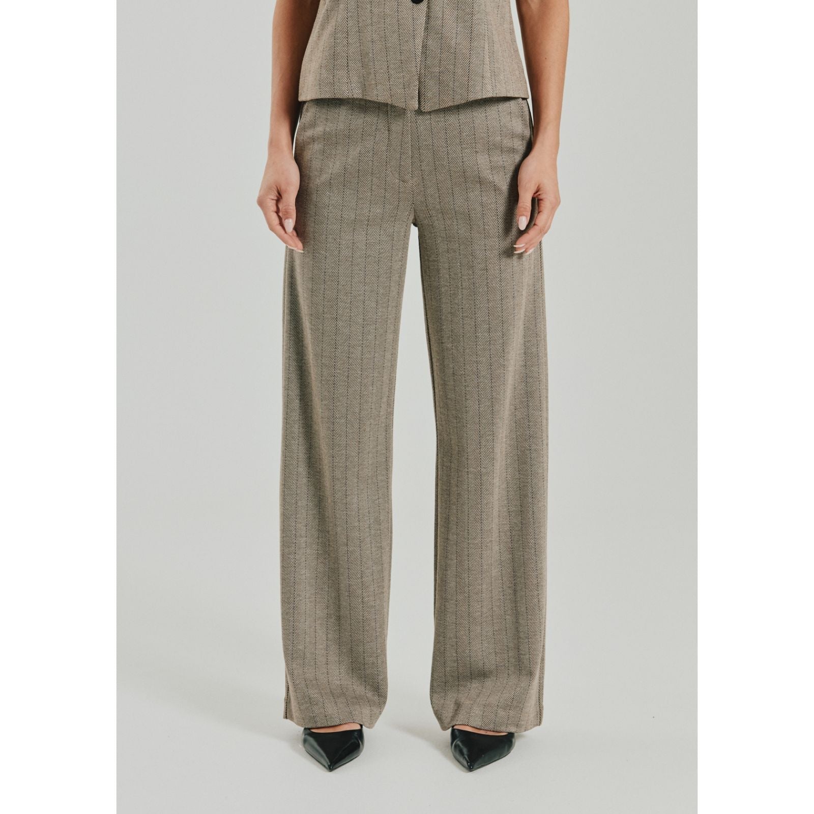 Moonbeam met Mole herringbone broek Bonnie - Capuchon Fashion