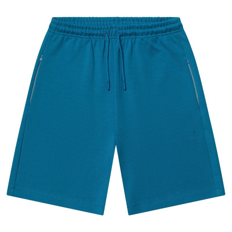 Blauwe korte sweatshort Luxury - Capuchon Fashion