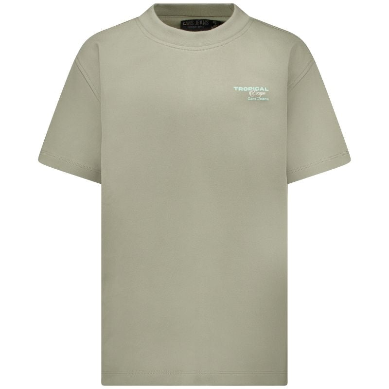 Mosgroen backprint t-shirt Byzo - Capuchon Fashion