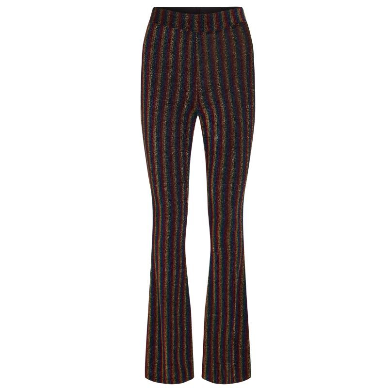 Multi Colour flair broek Alma - Capuchon Fashion