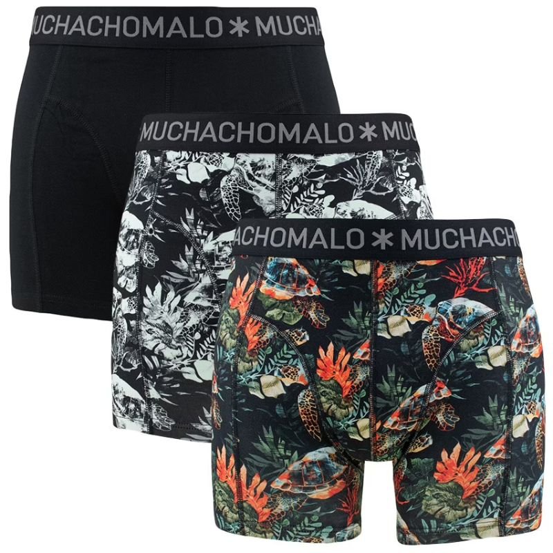 Multicolor 3-pack boxershorts Turtle - Capuchon Fashion