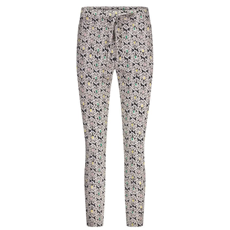 Multicolor broek Startup flower - Capuchon Fashion
