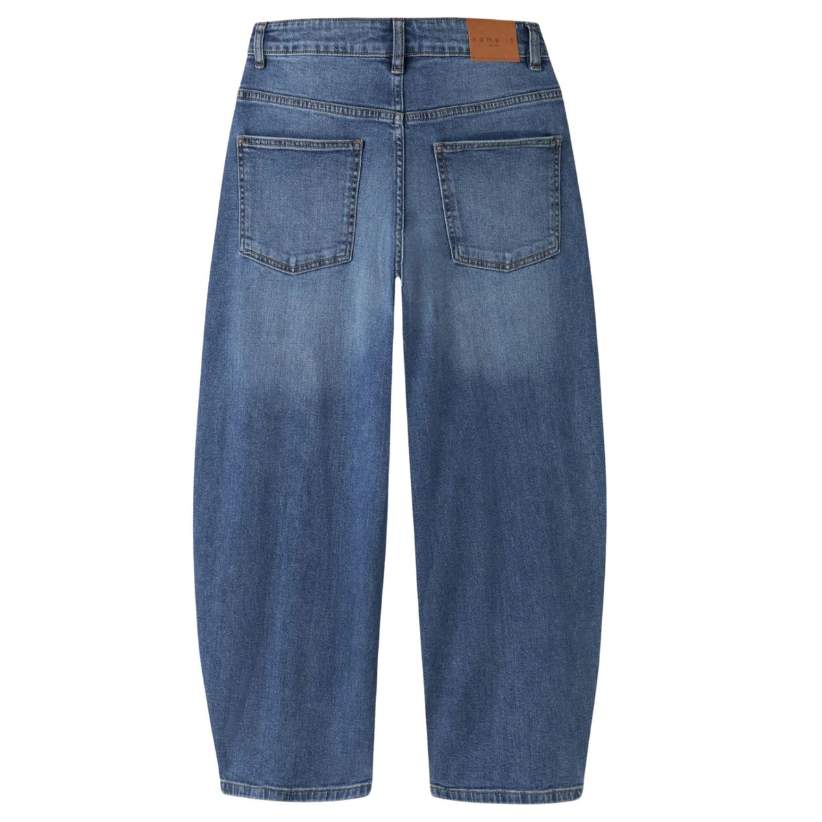 Medium Blue Denim barrel fit jeans Ben