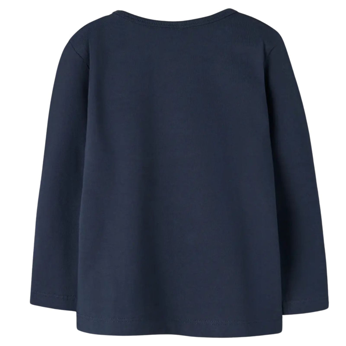 Donkerblauw geprinte longsleeve Oswalde
