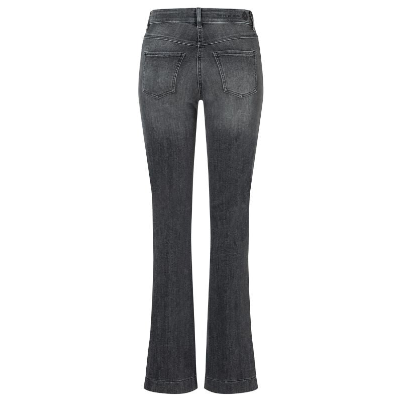 Natty Anthracite Used jeans Dream Boot - Capuchon Fashion