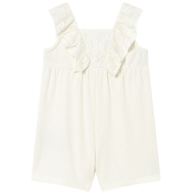 Natural beige lace jumpsuit 1827 - Capuchon Fashion