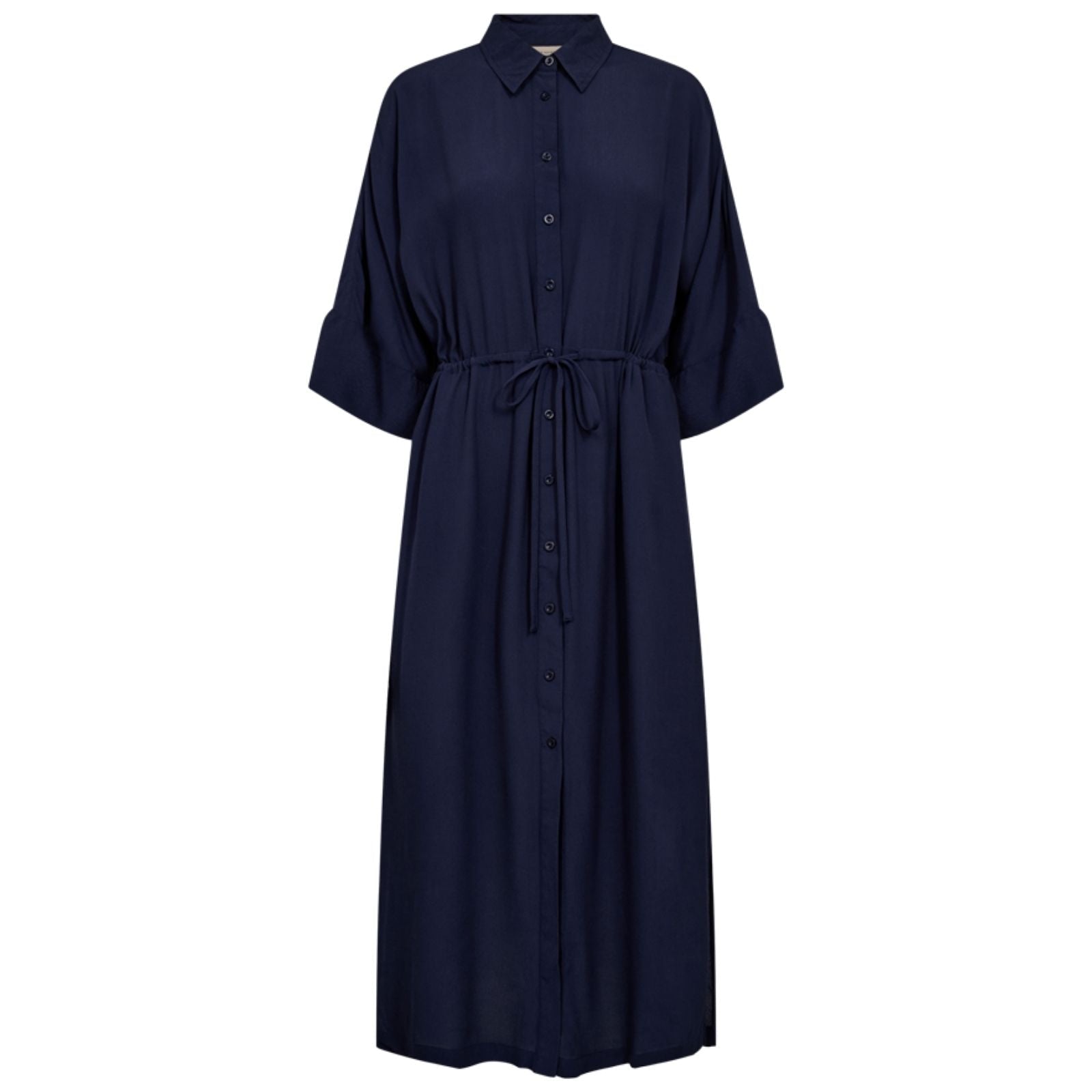 Navy Blazer oversized shirt dress Lovy - Capuchon Fashion
