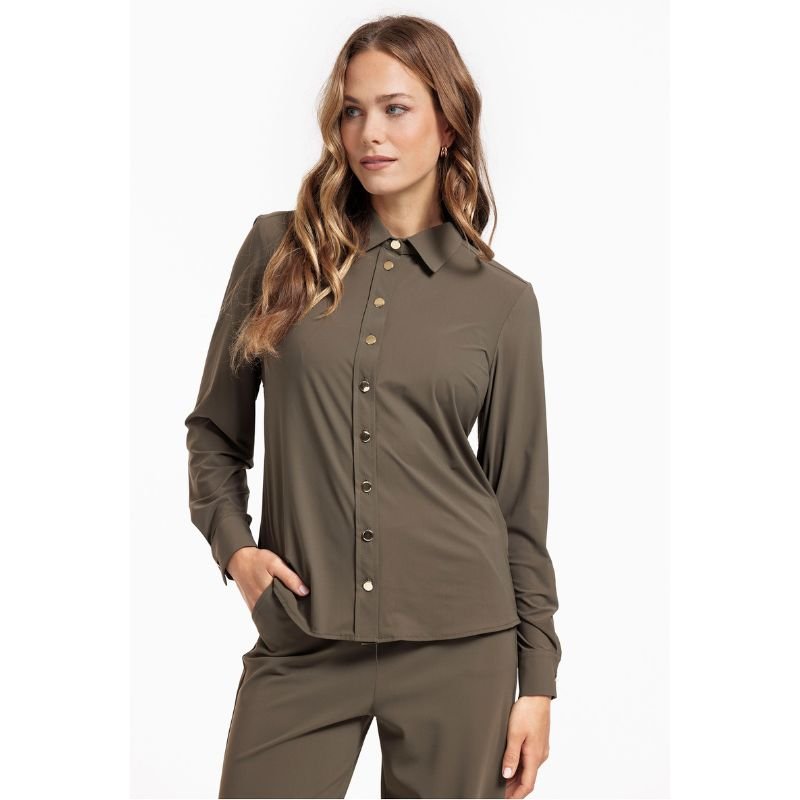 New Army blouse Bobby gold - Capuchon Fashion