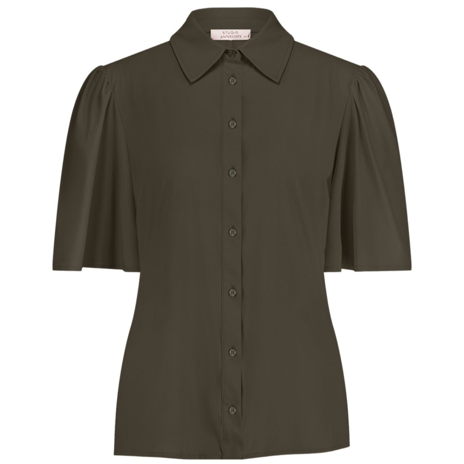 New Army travel blouse Poppy butterfly - Capuchon Fashion
