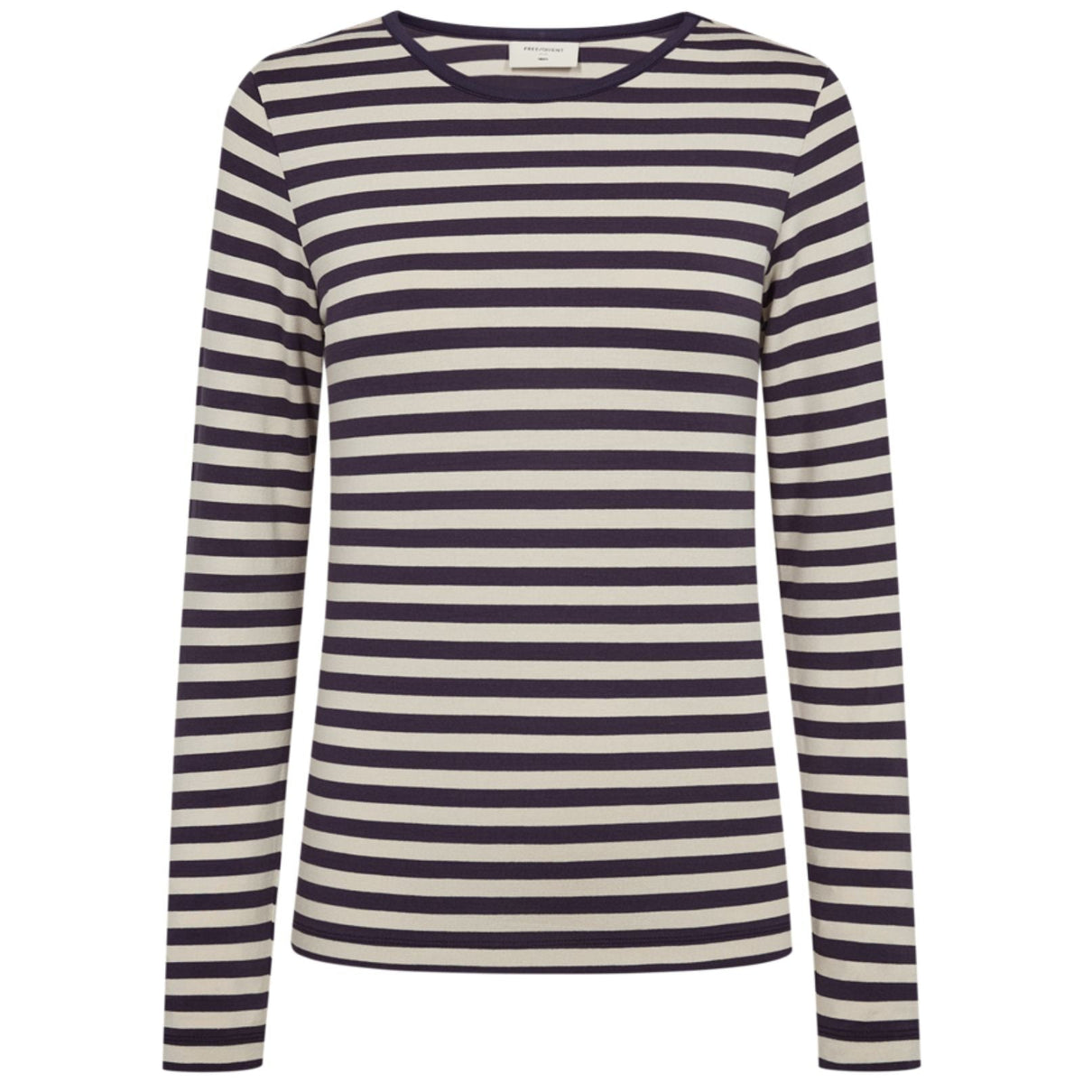 Nightshade gestreepte longsleeve tee Liana - Capuchon Fashion