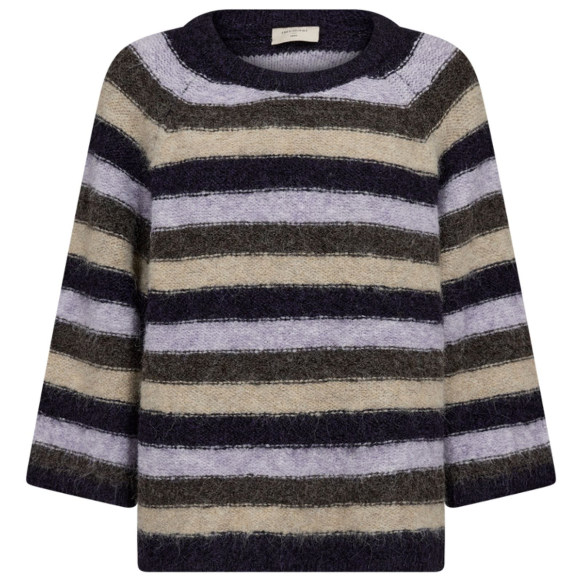 Nightshade gestreepte pullover Grslulu - Capuchon Fashion