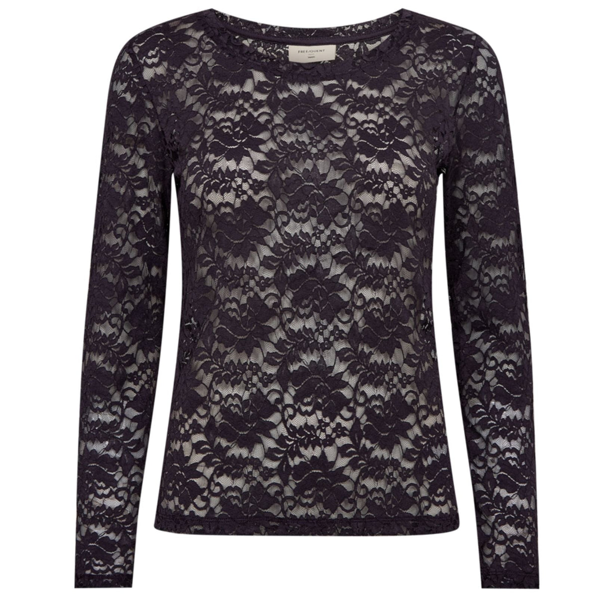 Nightshade kanten longsleeve top Saldo - Capuchon Fashion