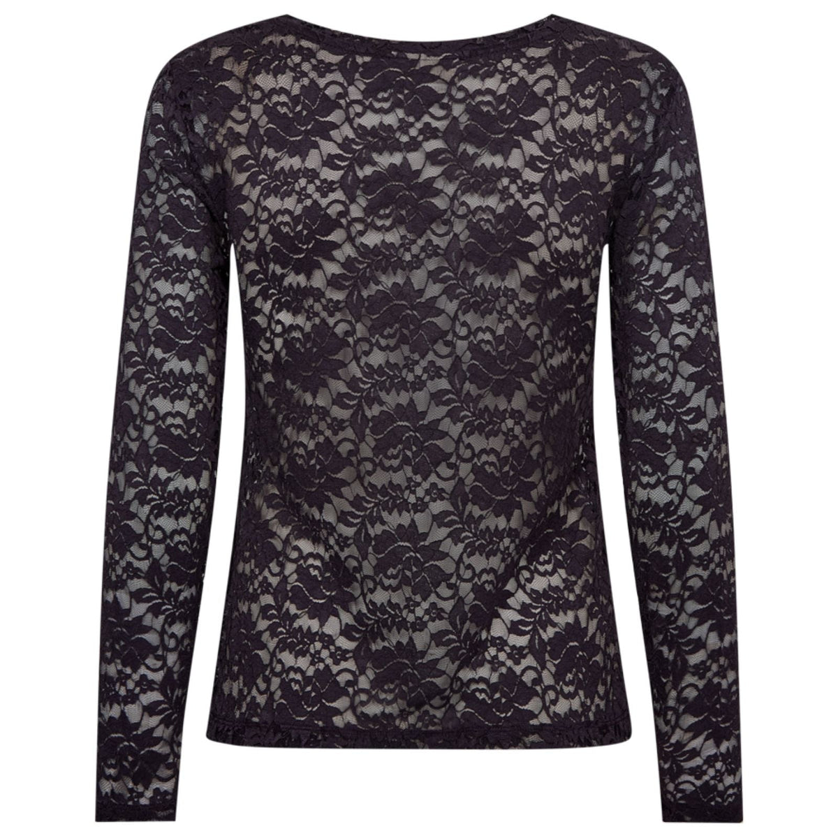 Nightshade kanten longsleeve top Saldo - Capuchon Fashion