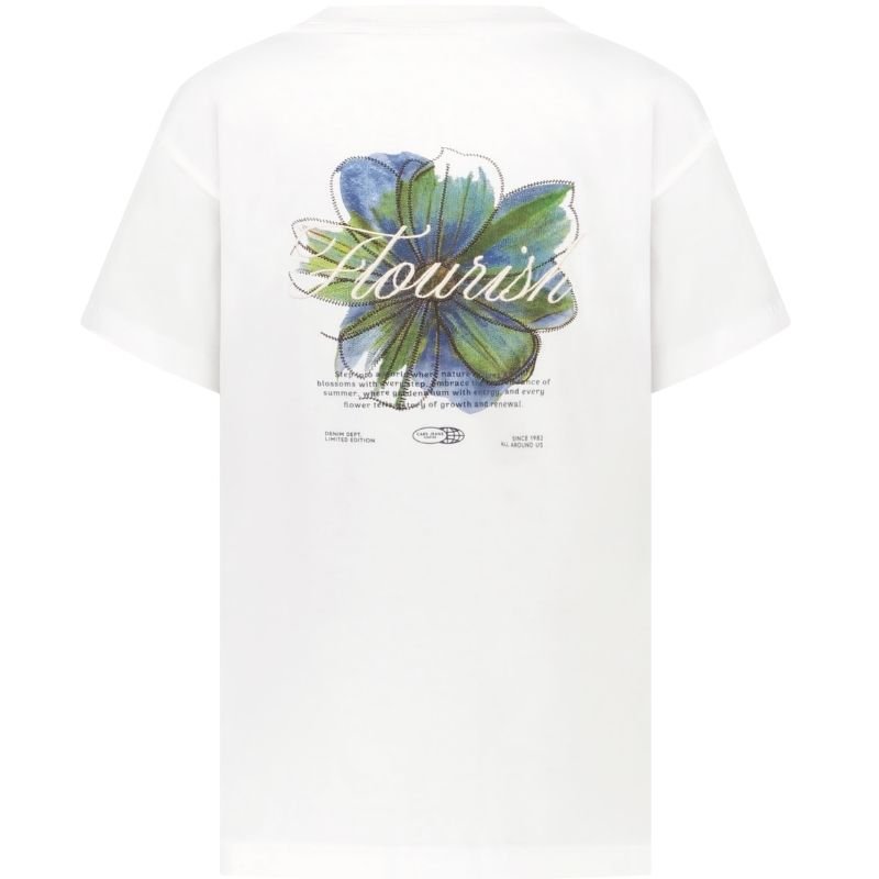 Off-white backprint t-shirt Pluyo - Capuchon Fashion