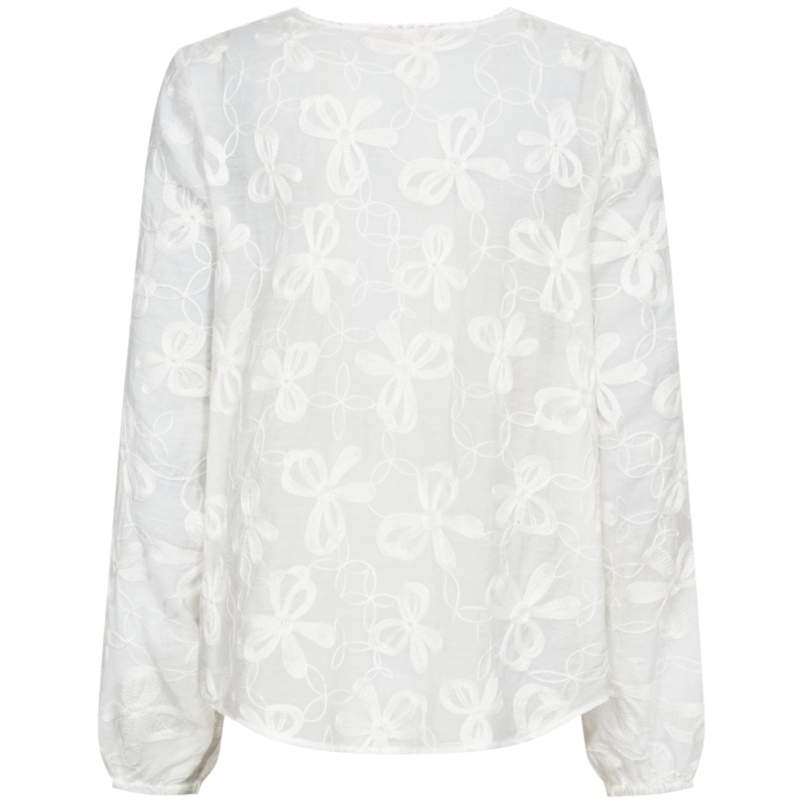 Offwhite embroidery blouse Randy - Capuchon Fashion
