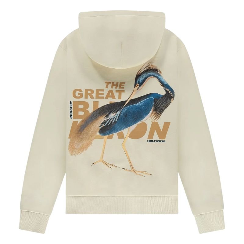 Offwhite hooded sweater Rookery - Capuchon Fashion