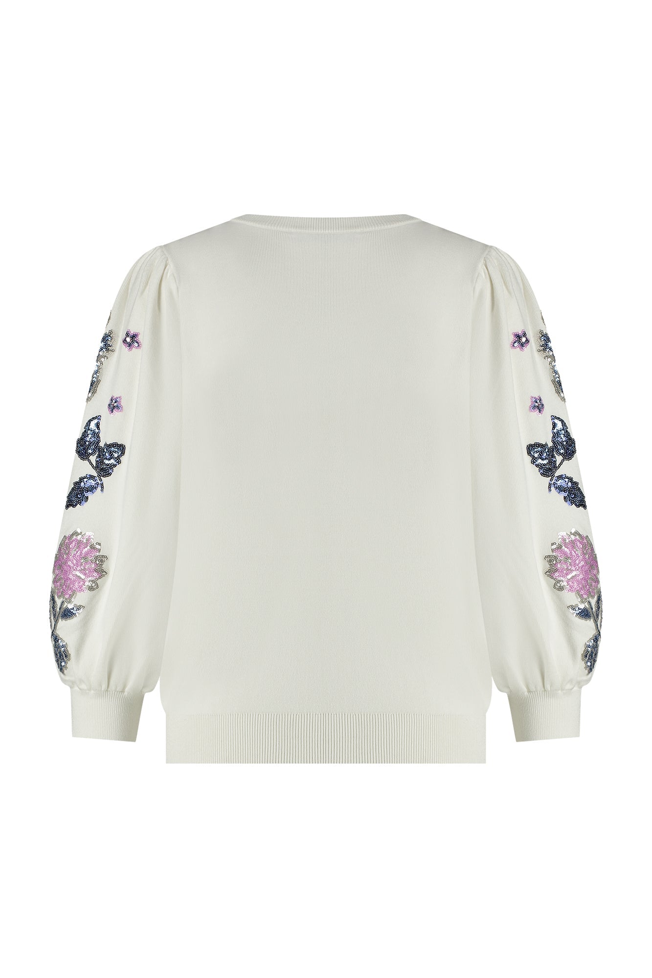 Offwhite pullover Hollie embroidery - Capuchon Fashion